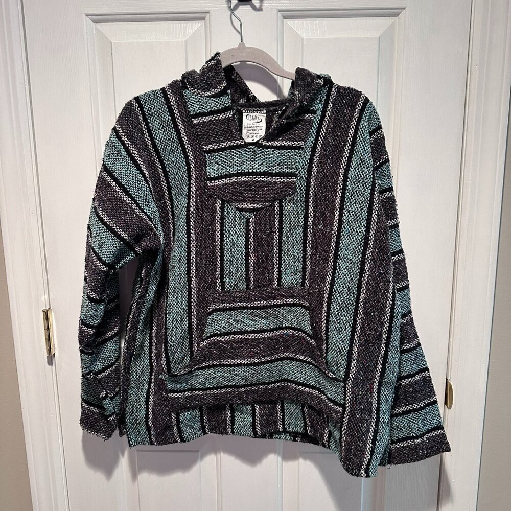 Frank’s Textiles Hoodie Poncho - Size Medium